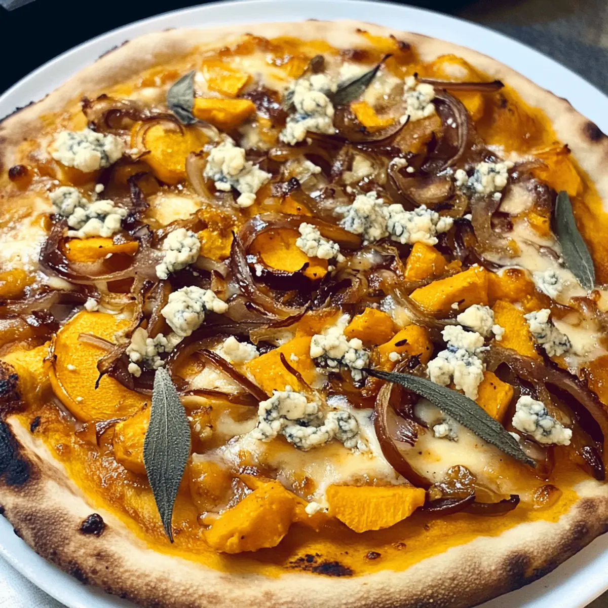 Der Ausgang: Perfekte Kürbis-Pizza für den Herbst