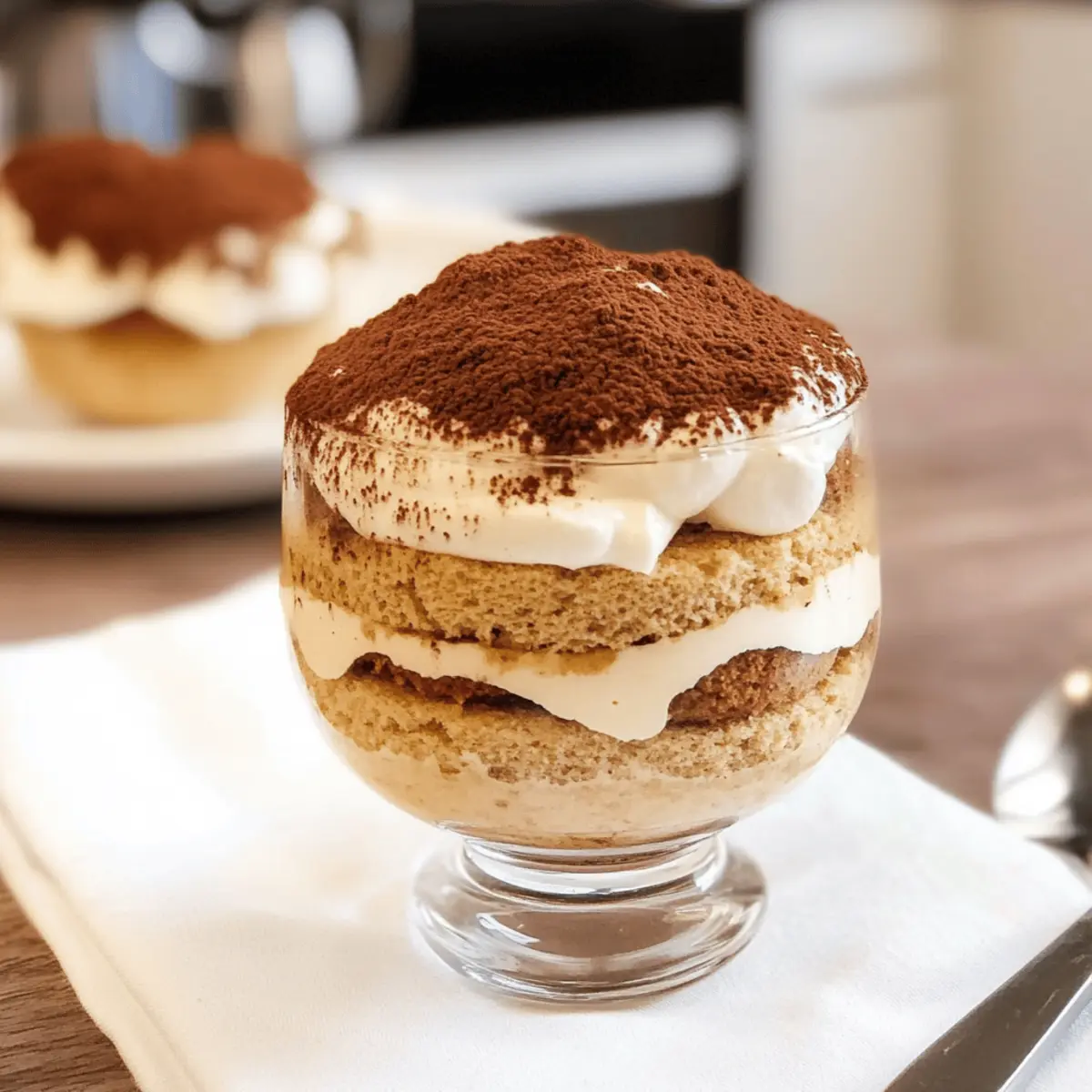 Protein Tiramisu Cups für guilt-free Genuss
