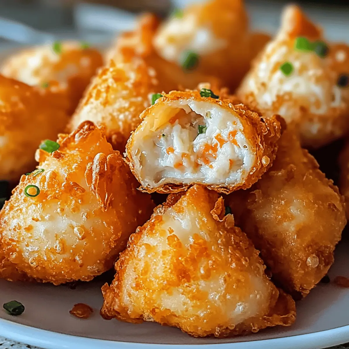 Crispy Crab Rangoon Bombs für den perfekten Snack
