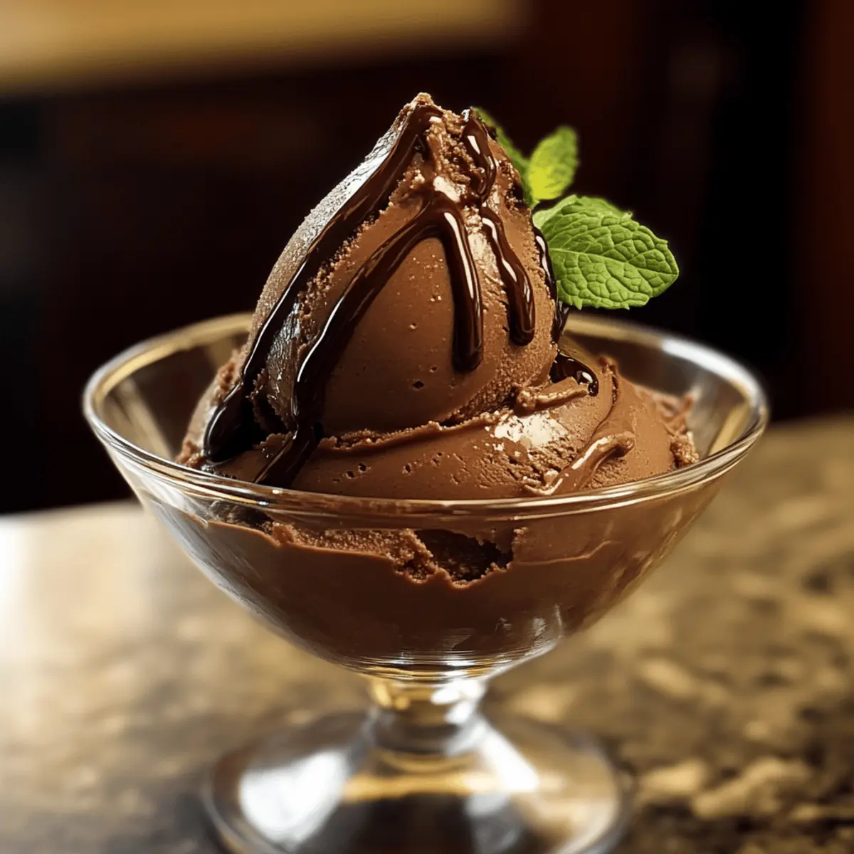 Dairy-Free Schokoladensorbet für Genussliebhaber