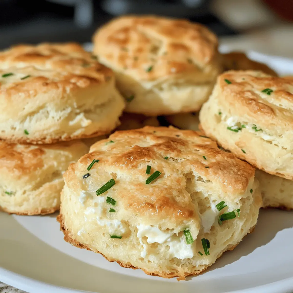 Käse-Chive-Brötchen für dein perfektes Brunch