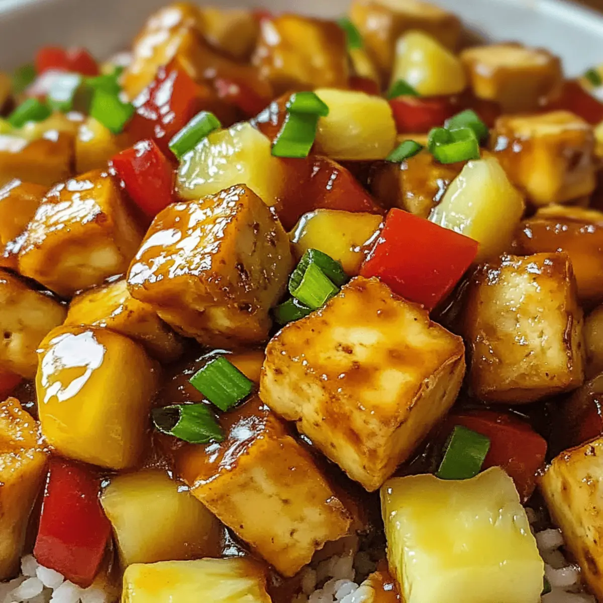 Crispy Vegan Pineapple Tofu für jeden Geschmack