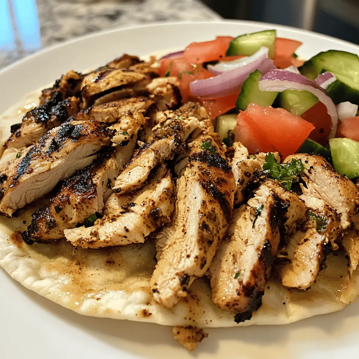 Saftiges Chicken Shawarma aus dem Ofen