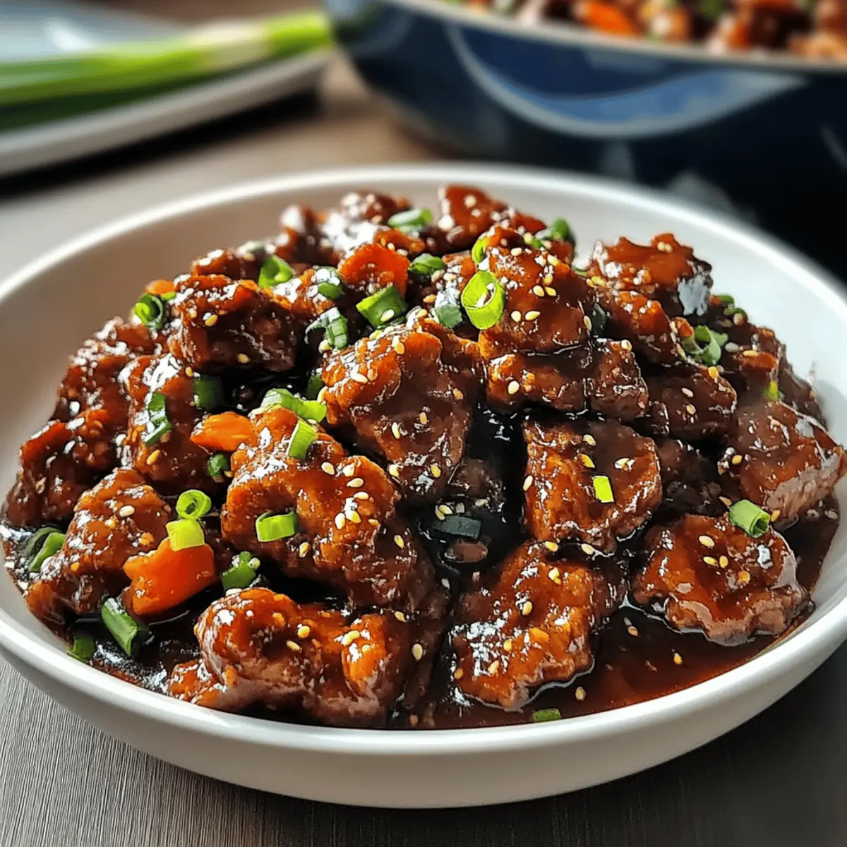 Crispy Chilli Beef aus der Heißluftfritteuse
