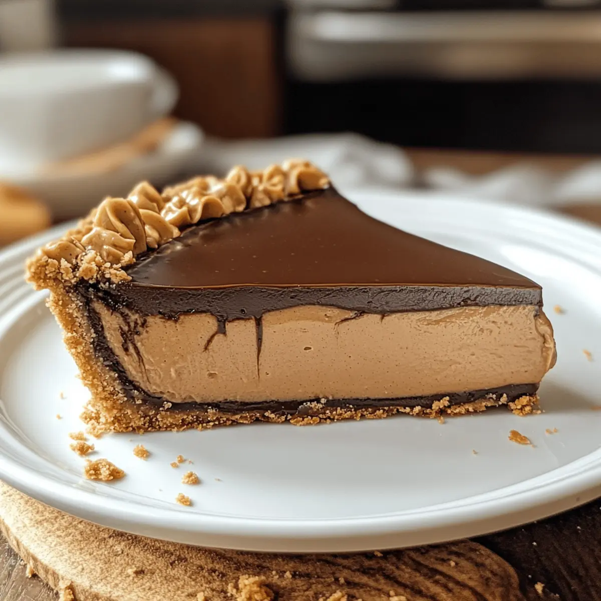 Schokoladen-Erdnussbutter-Torte ohne Backen