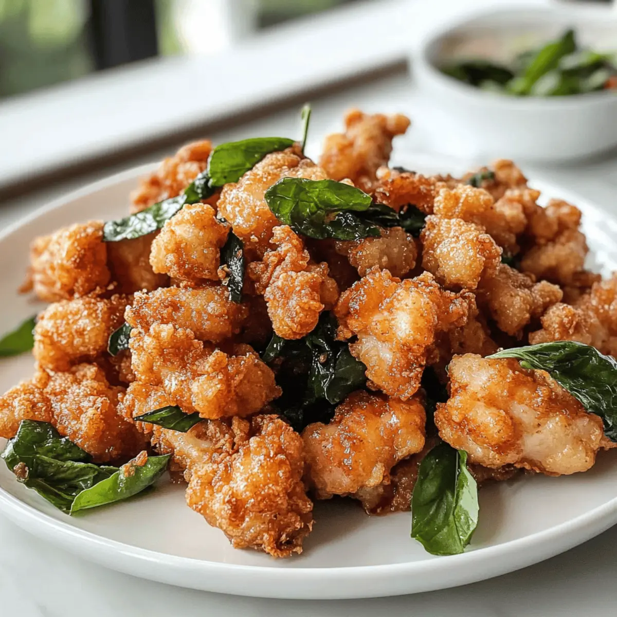 Taiwanesisches Popcorn-Hühnchen schnell und einfach