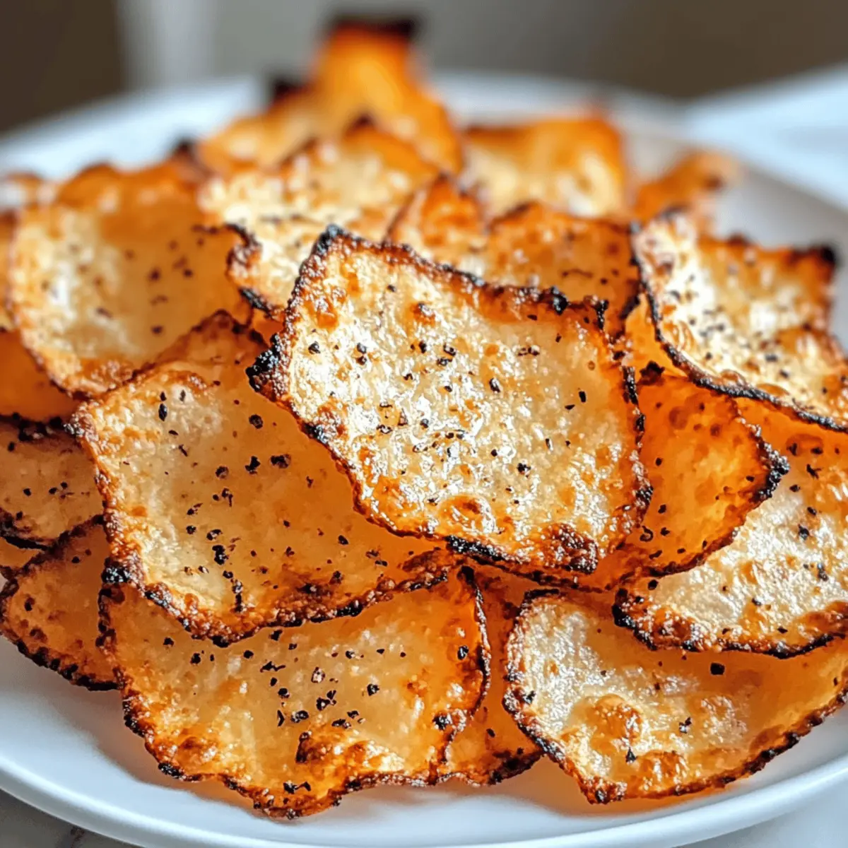 Krosse Cottage Cheese Chips für den perfekten Snack