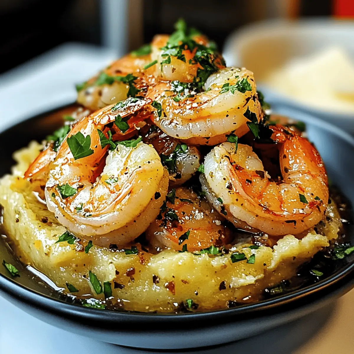 Mofongo mit Knoblauchgarnelen – Ein Genuss!