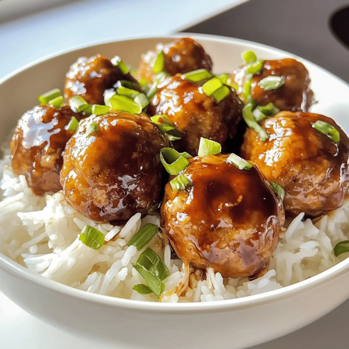 Pineapple Teriyaki Fleischbällchen für die Familie