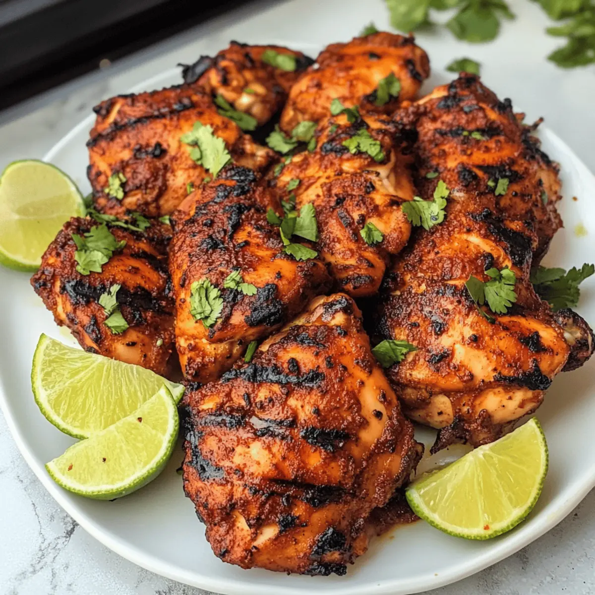 Saftiges Achiote-Hühnchen vom Grill mit Marinade