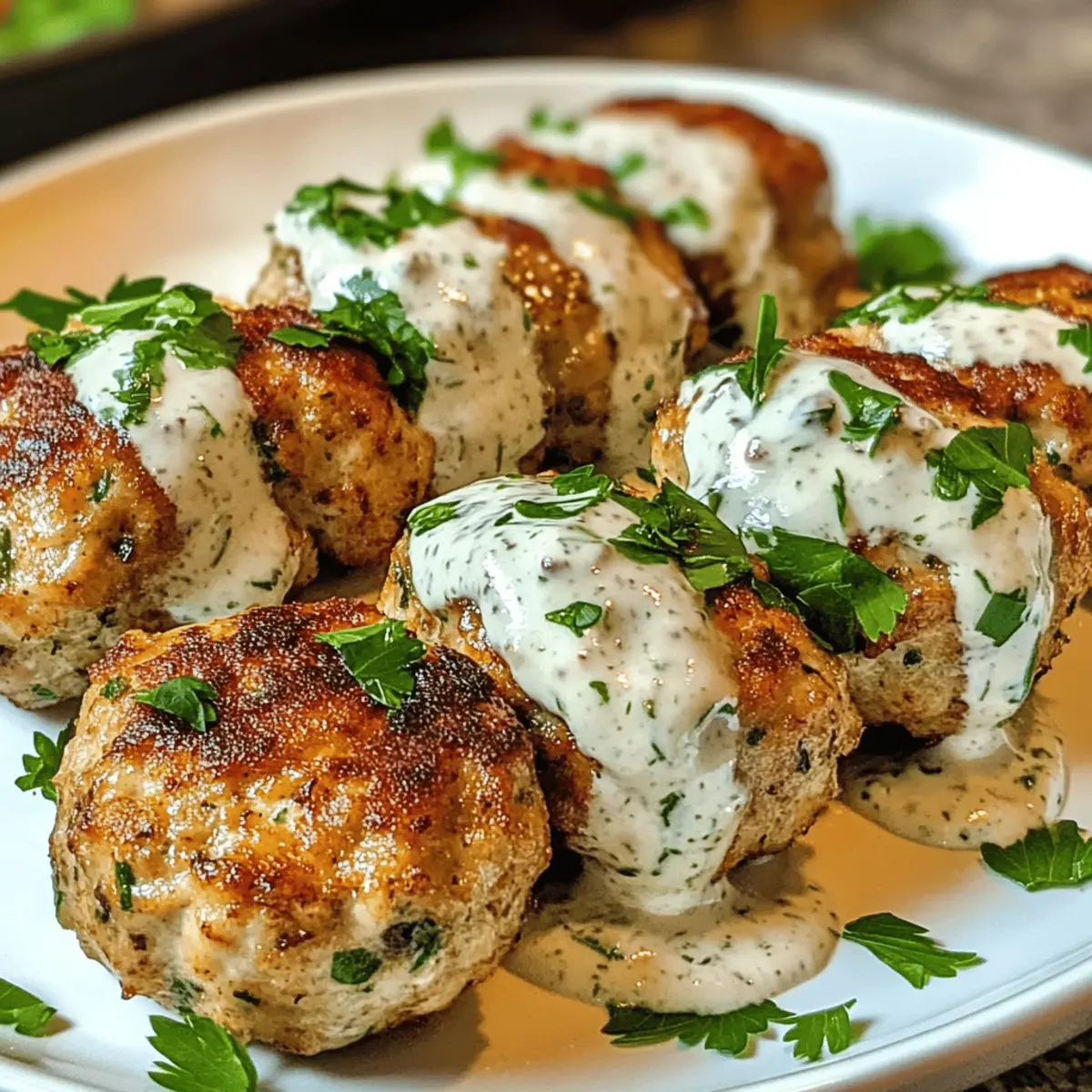Saftige Chicken Kofta mit Knoblauch-Joghurtsauce