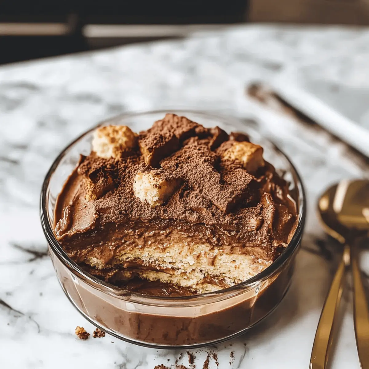 Mocha Biscuit Pudding – Süße ohne Backen