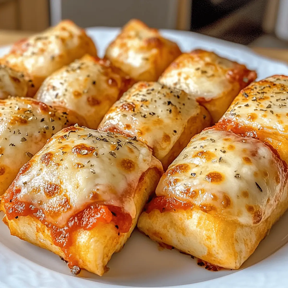 Crispy Air Fryer Pizza Rolls in Minuten zubereiten