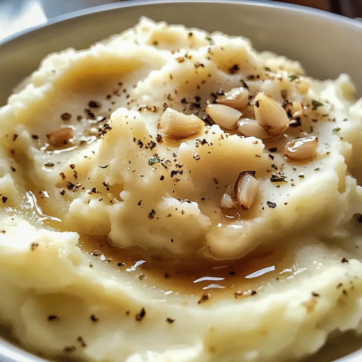 Knoblauch-Kartoffelpüree zum Verlieben