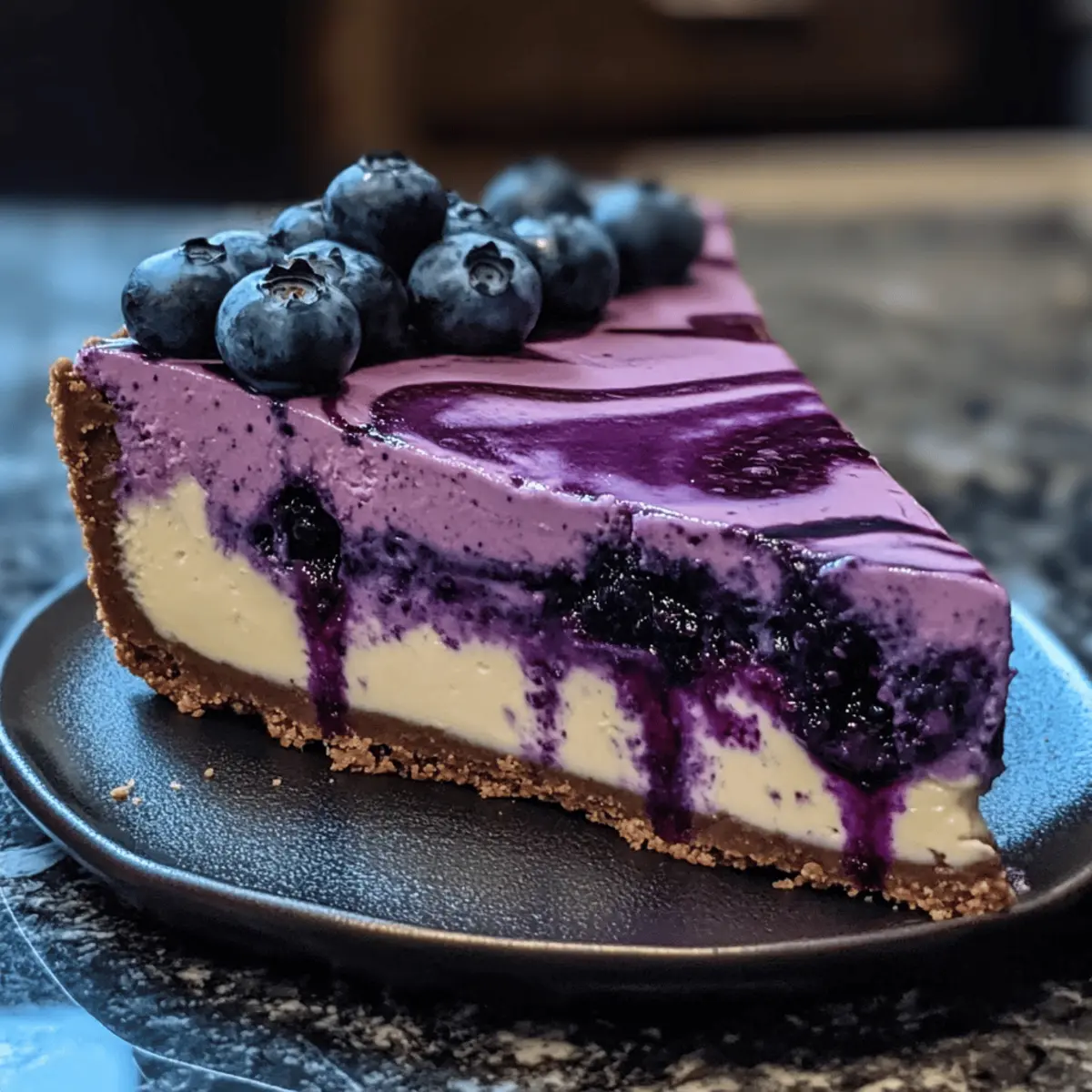 Ravenclaw Heidelbeer-Käsekuchen für Genießer