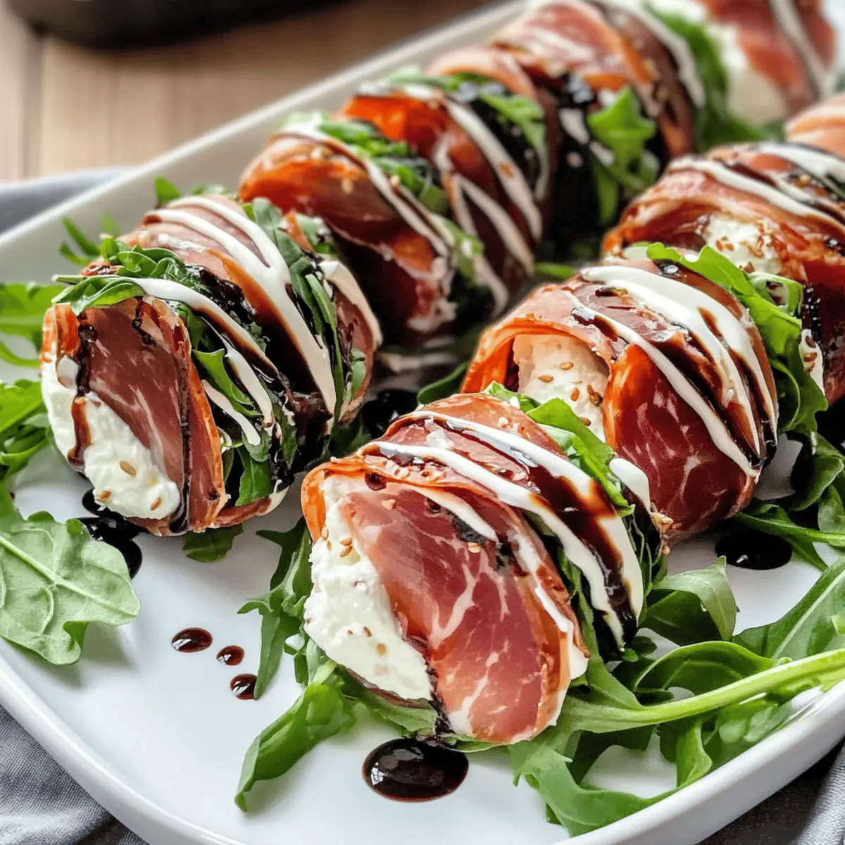 Italienisches Sushi ohne Kochen für deine Party