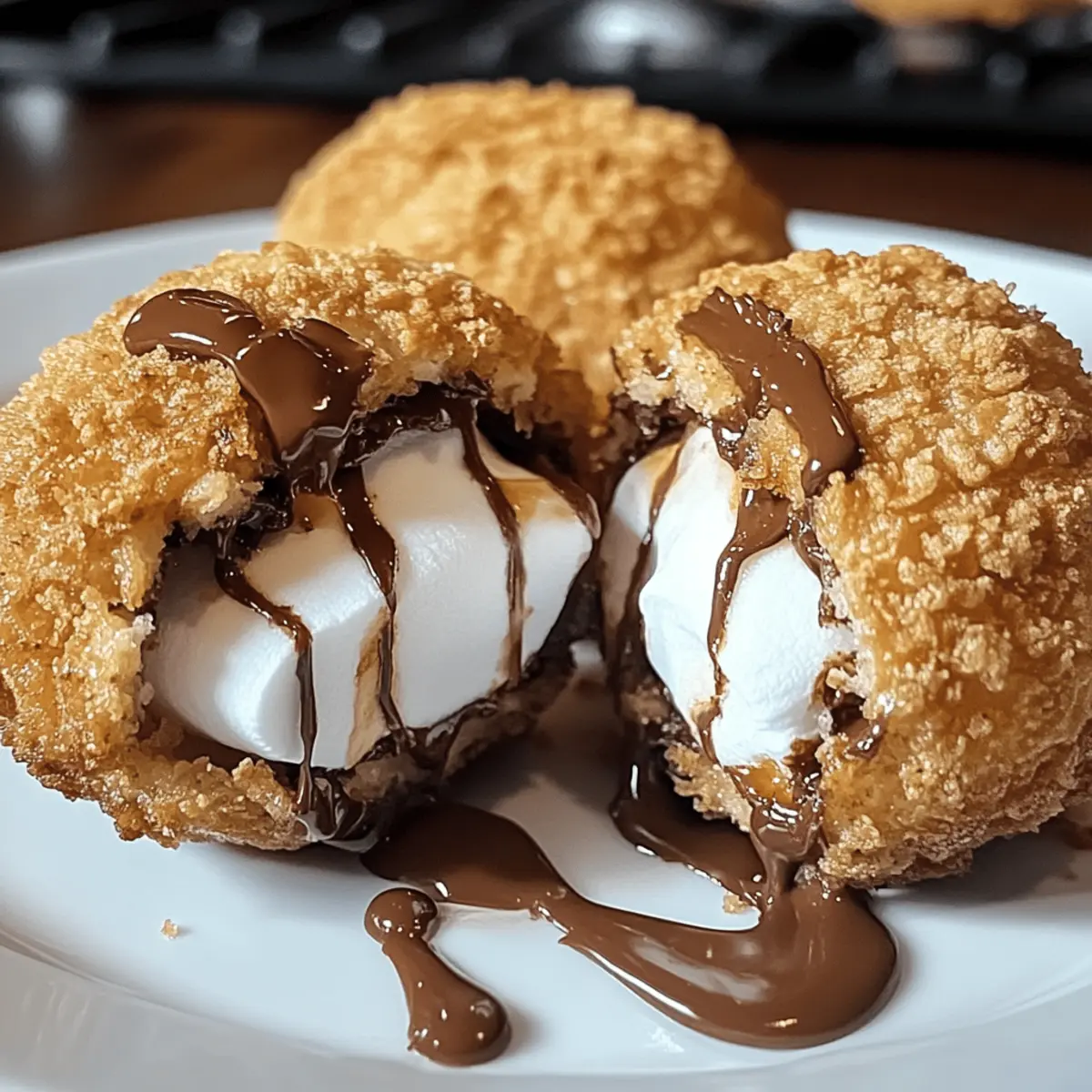 Frittierte S'mores Bomben für süßen Genuss