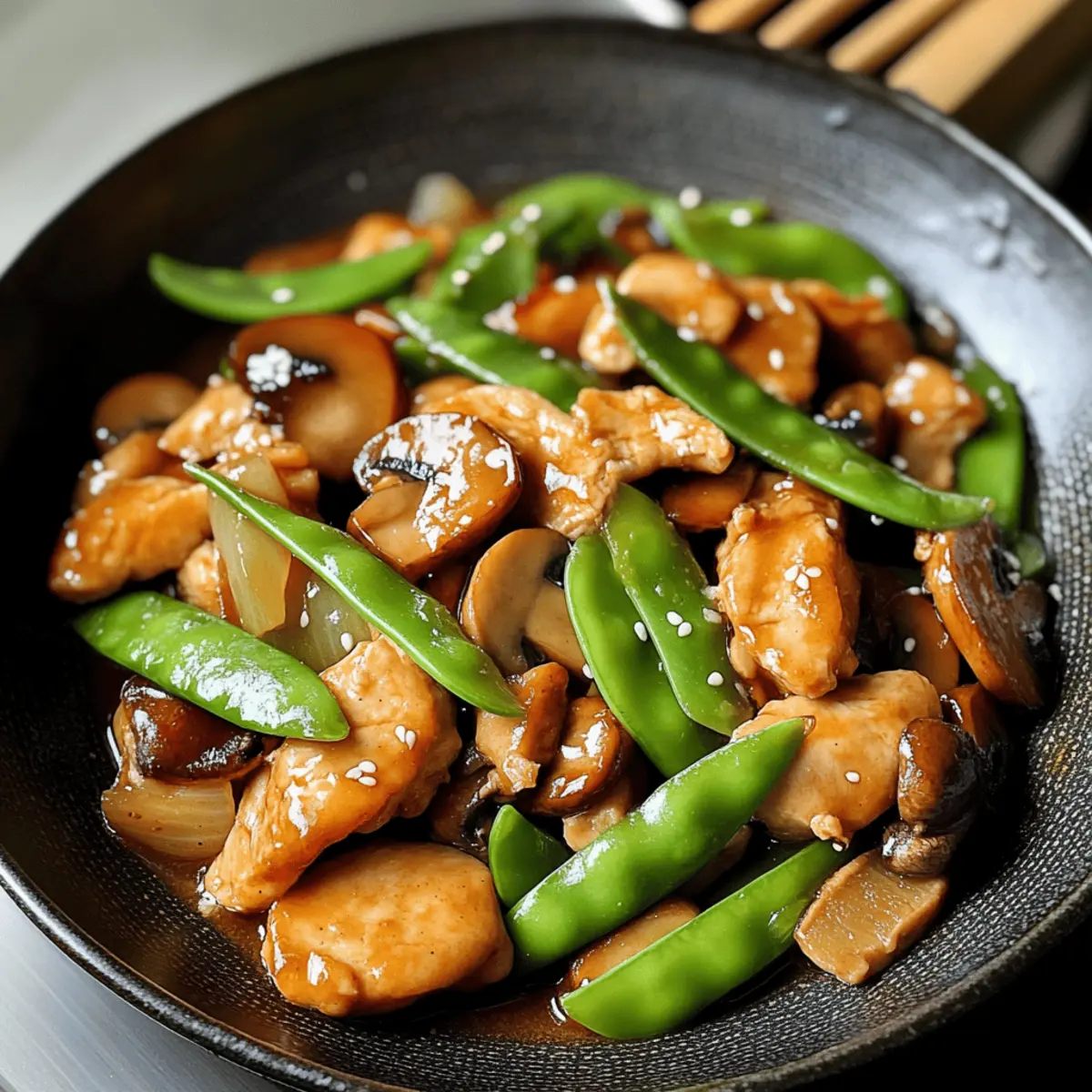 Klassisches Moo Goo Gai Pan: Schnell und Einfach