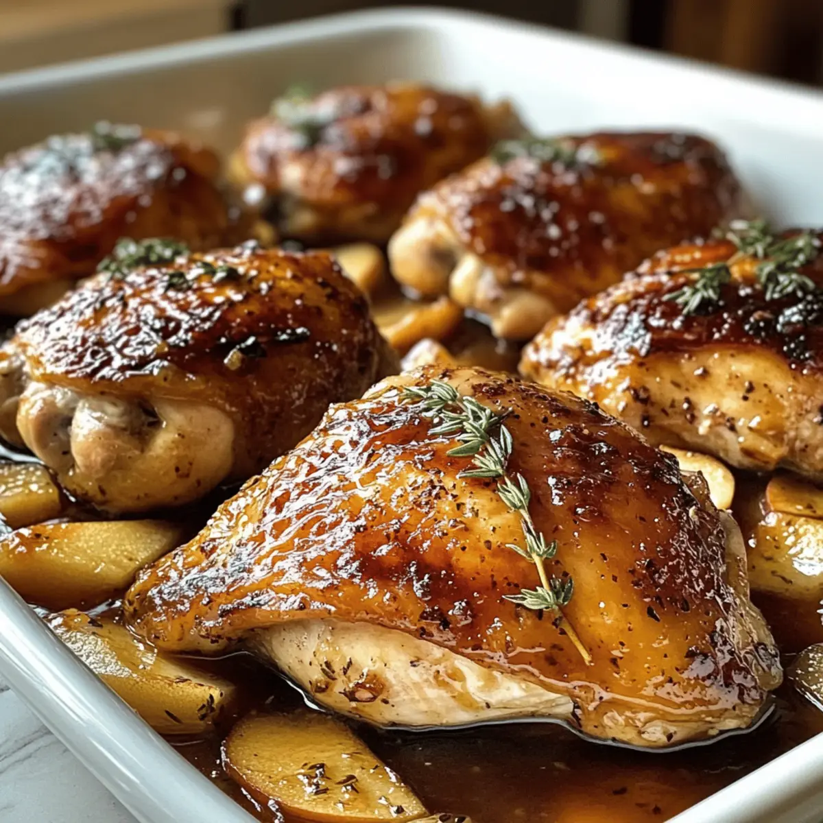 Der Ausstoß: Ein unwiderstehliches Rezept für Apfelwein-Hühnchen