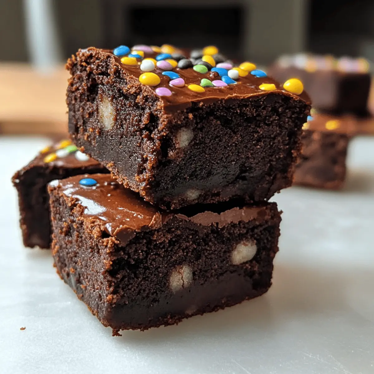 Cosmic Brownie Protein Bites für gesunde Snacks