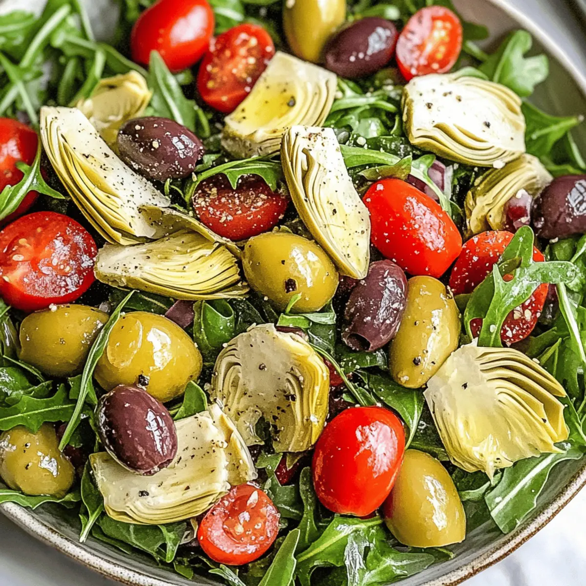 Mediterrane Artischockensalat in 15 Minuten
