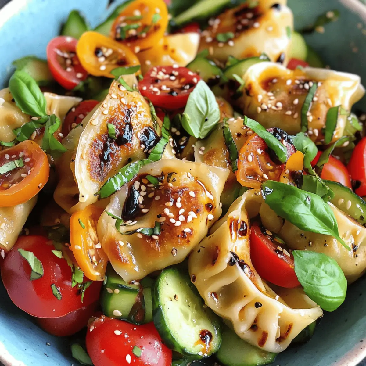 Potsticker-Salat: Veganer Genuss in 30 Minuten