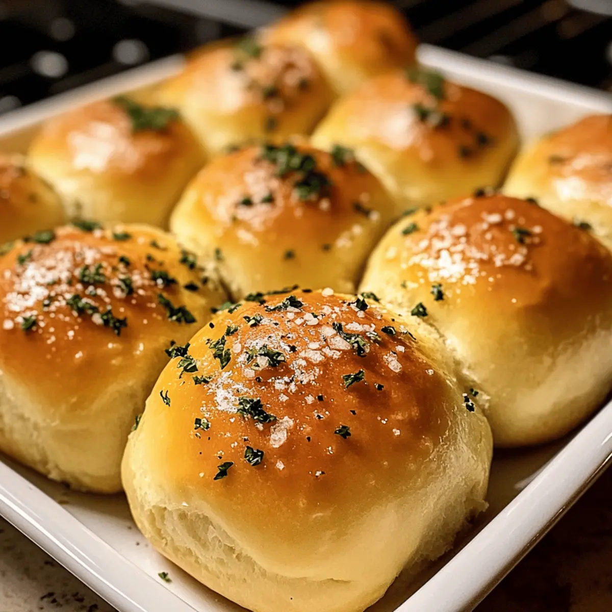 Knusprige Knoblauchbutter-Brötchen für jeden Tag