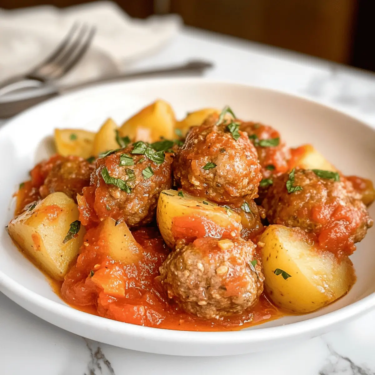 Soutzoukakia Me Patates: Du musst das probieren!