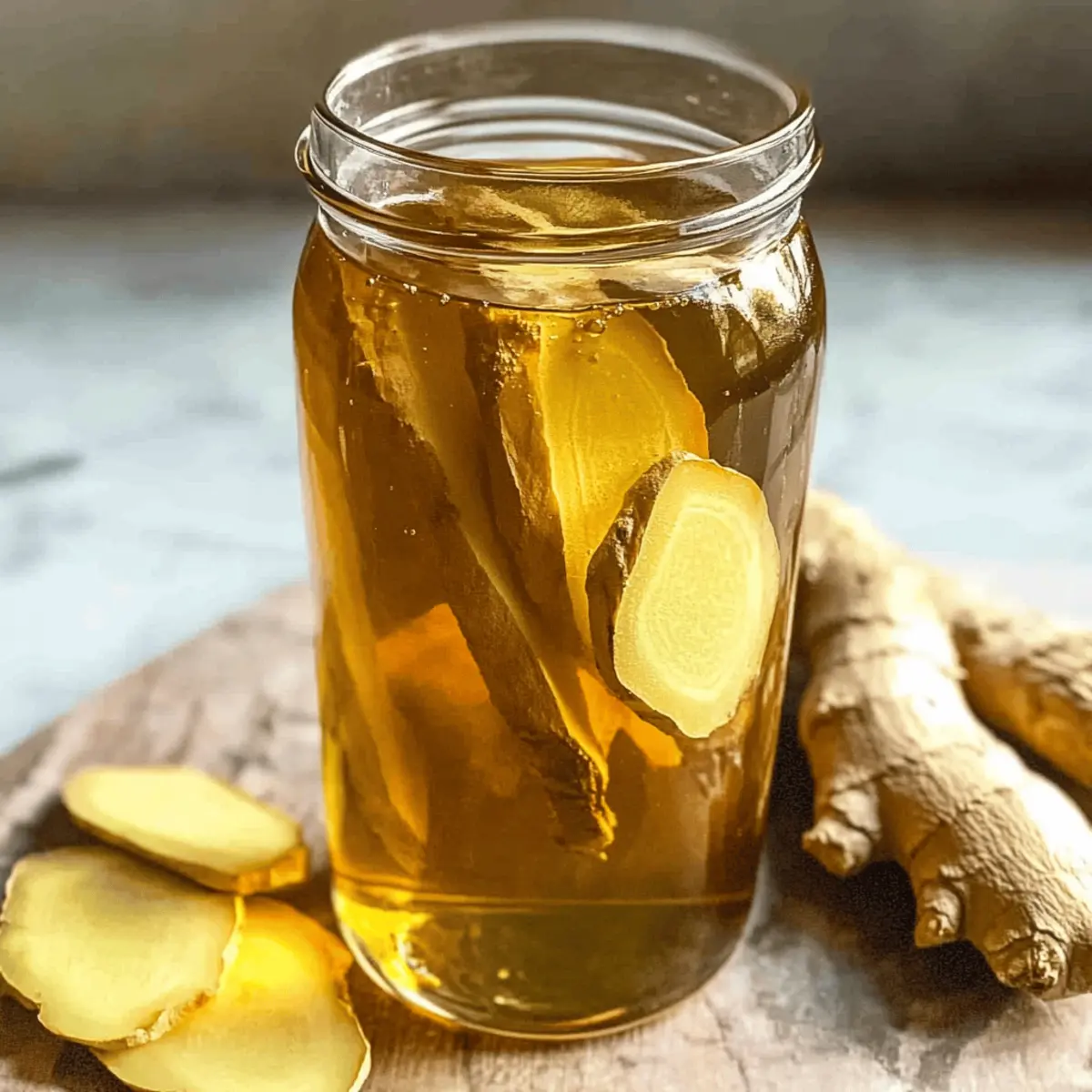 Der Ausgang: Frischer Ingwer-Sirup für Cocktails
