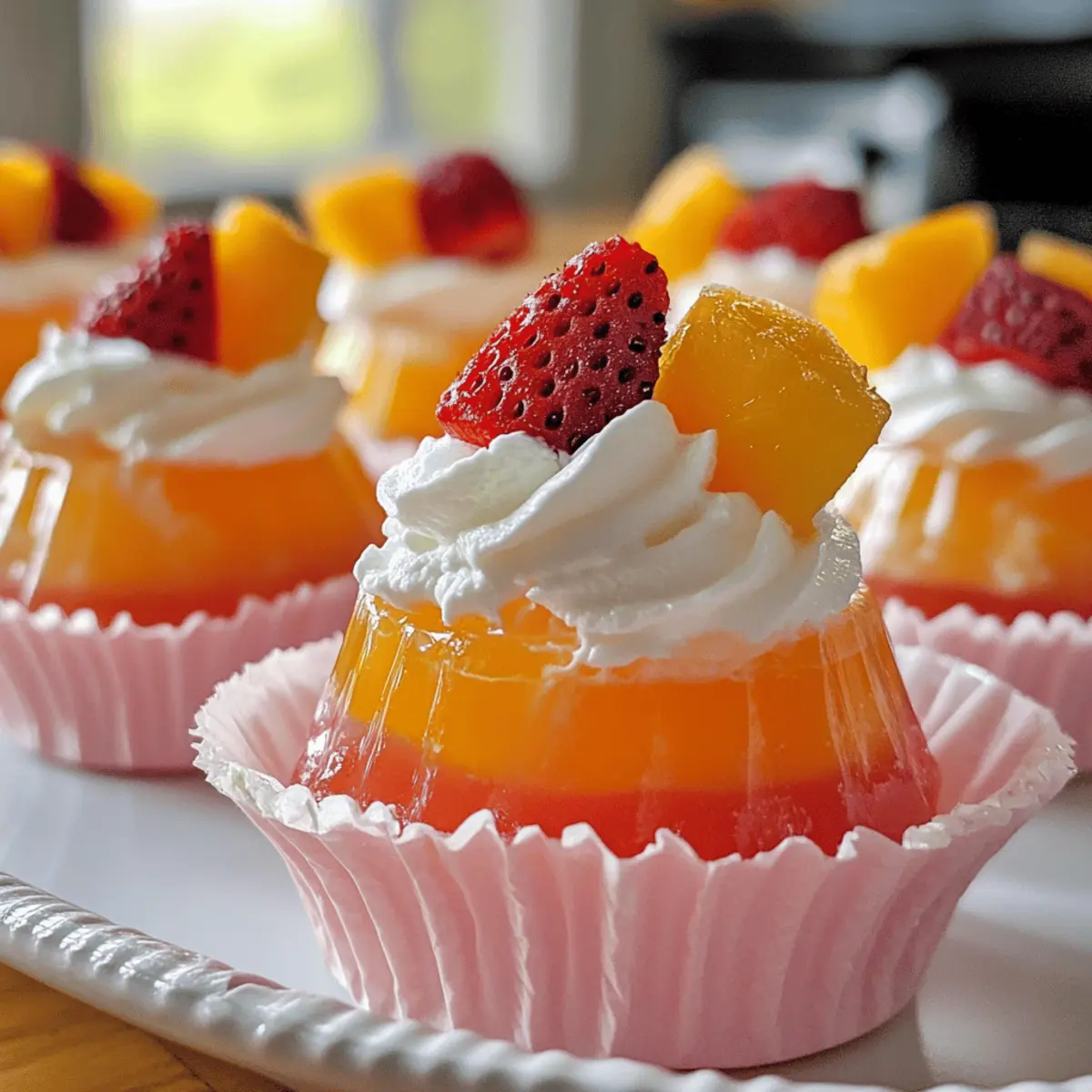 Fruchtige Joghurt-Gelee-Becher in 10 Minuten