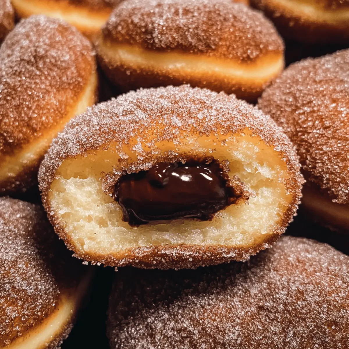 Schokoladen-Brioche-Donuts zum Verlieben