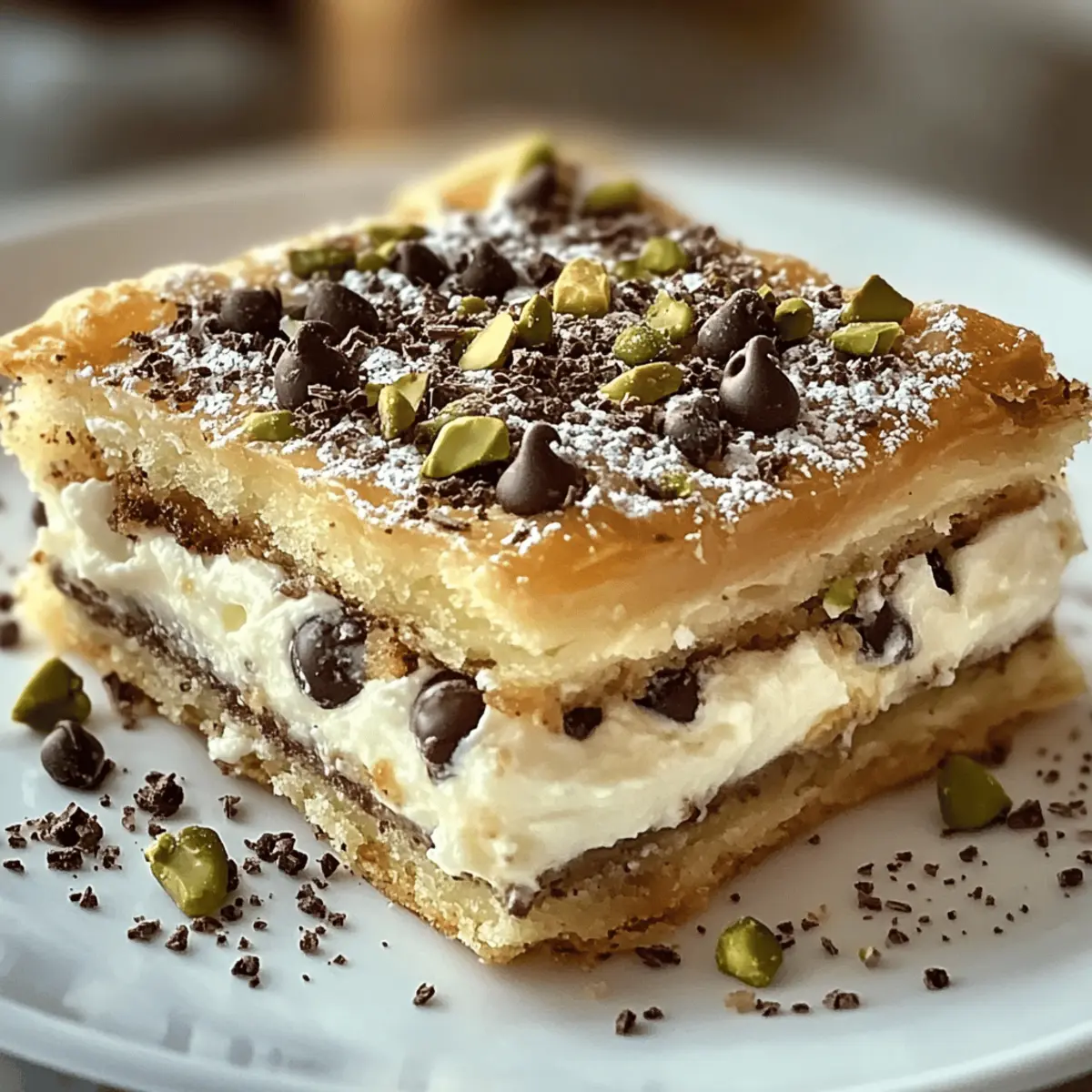 Klassische Cannoli Quadrat – Einfach und Lecker