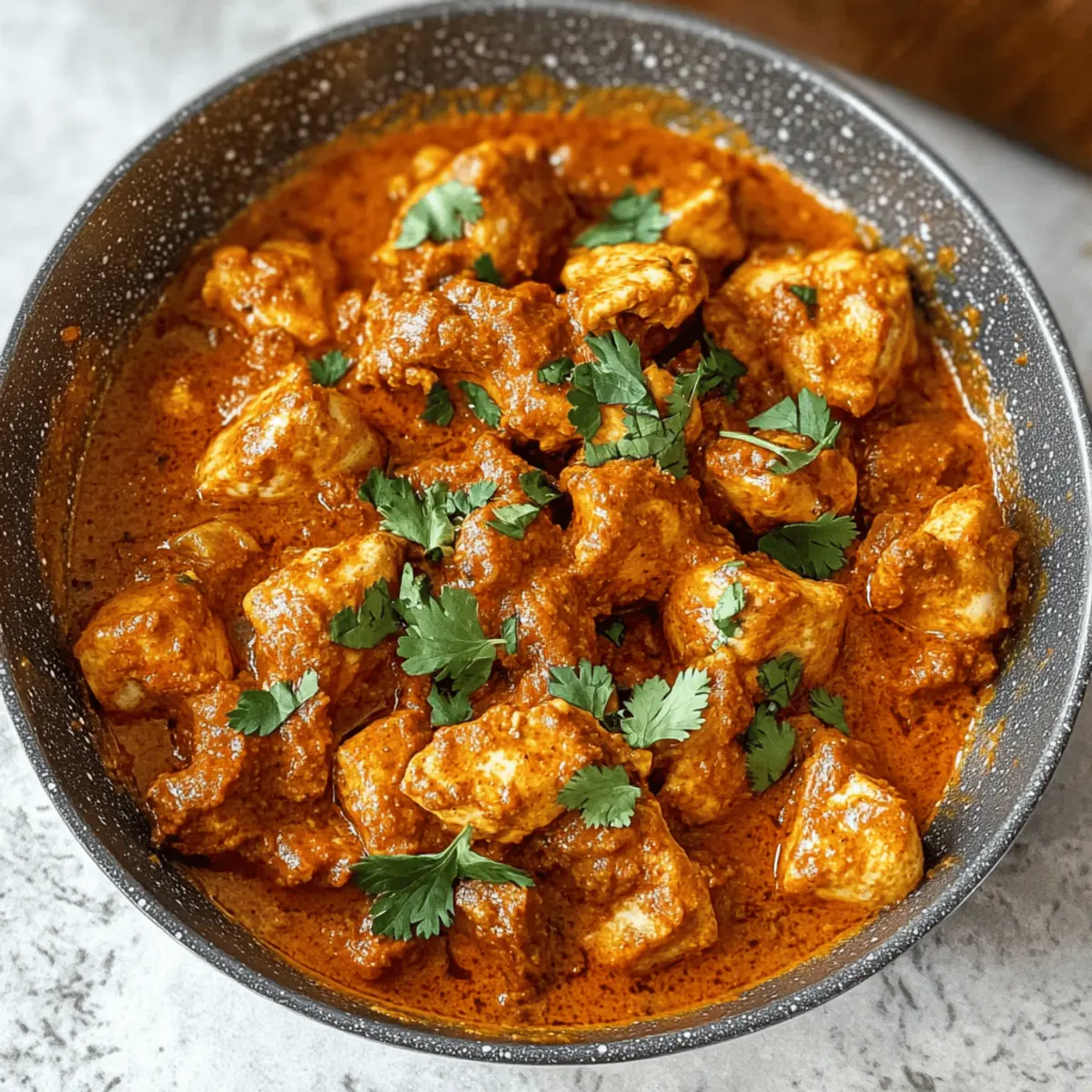 Der perfekte Chicken Tikka Masala für Zuhause