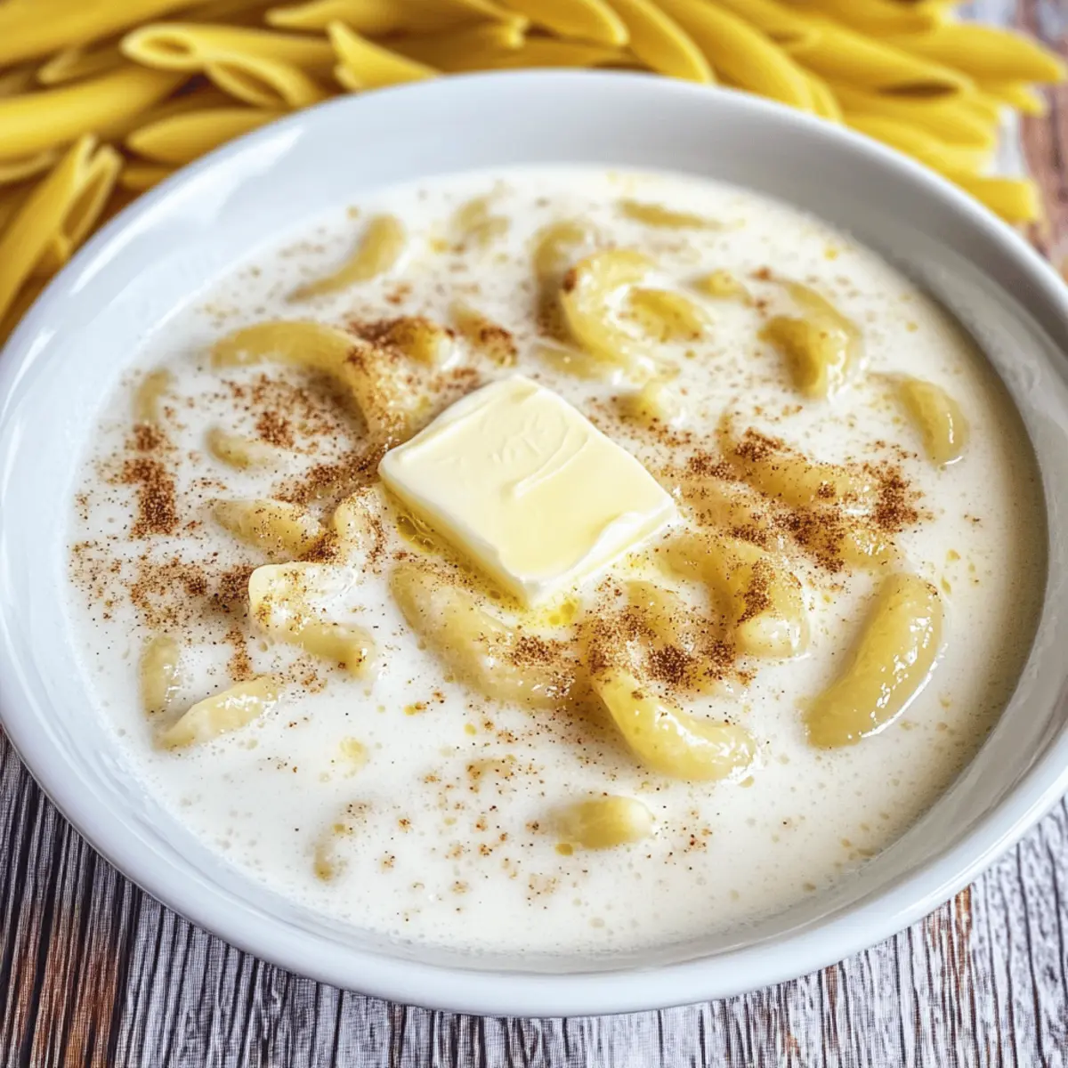 Makaroni-Piimasupp: Estnische Pasta-Suppe mit Milch