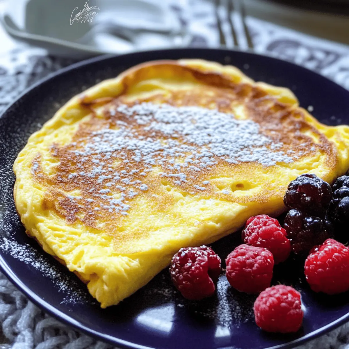 Süße Omelette: Schnelles, Brotloses Frühstück