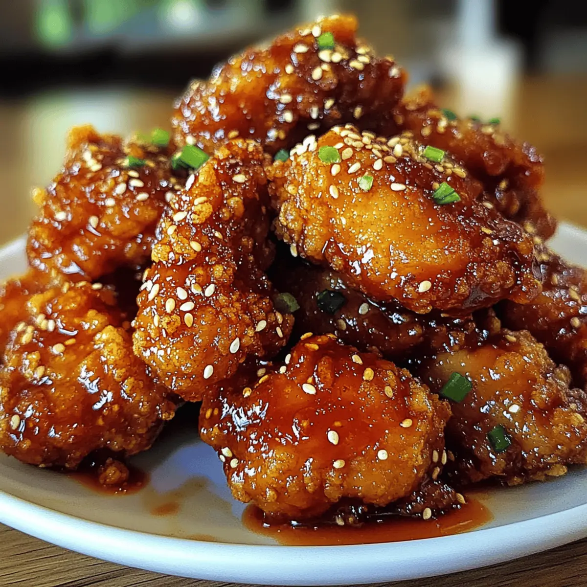 Crispy Korean Fried Chicken für jeden Anlass