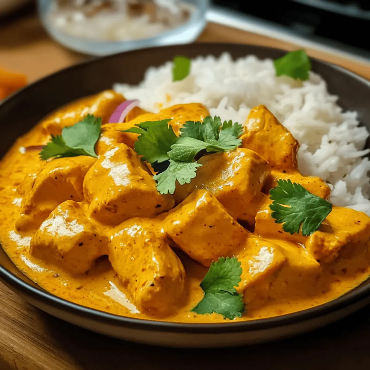 Der Ausgang: Cremiges Churu Chicken Amarillo