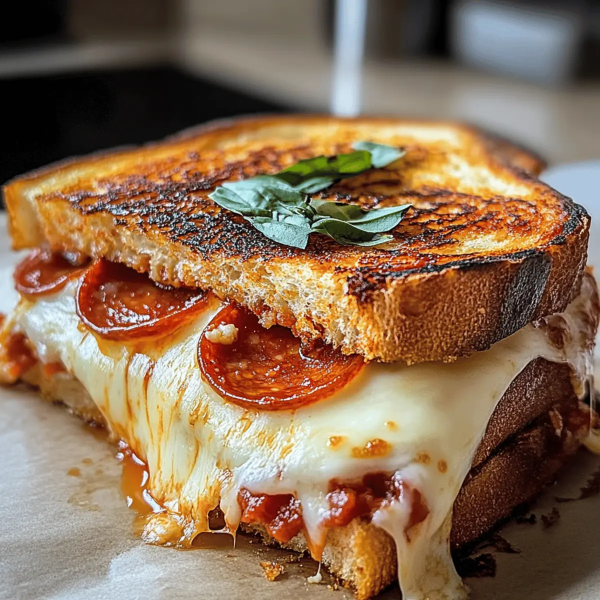 Der Ausgang: Pizza Grilled Cheese für Jeden