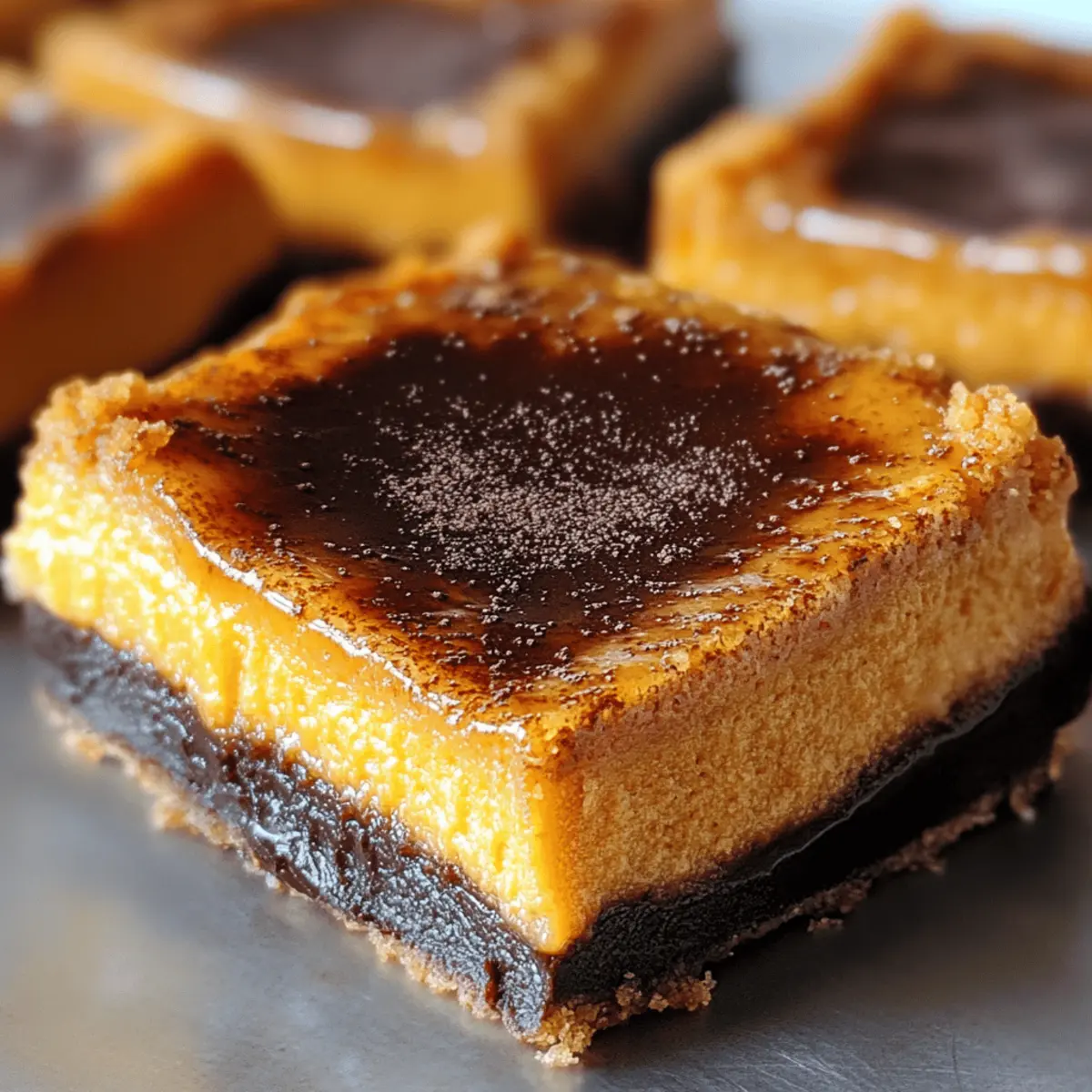 Der Ausgang: Kürbis-Schokoladen-Käsekuchen Riegel