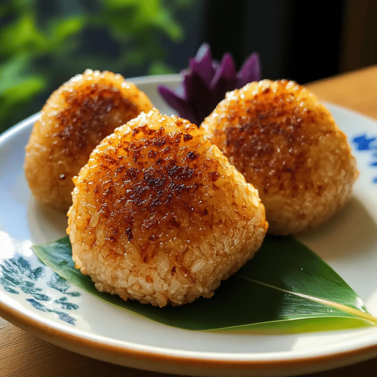 Yaki Onigiri – Knusprige Reisball-Perfektion