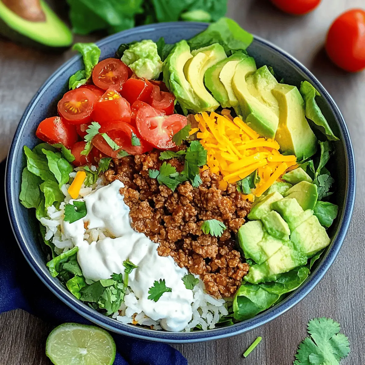 Gesunde Taco Bowl Rezeptideen für jeden Tag