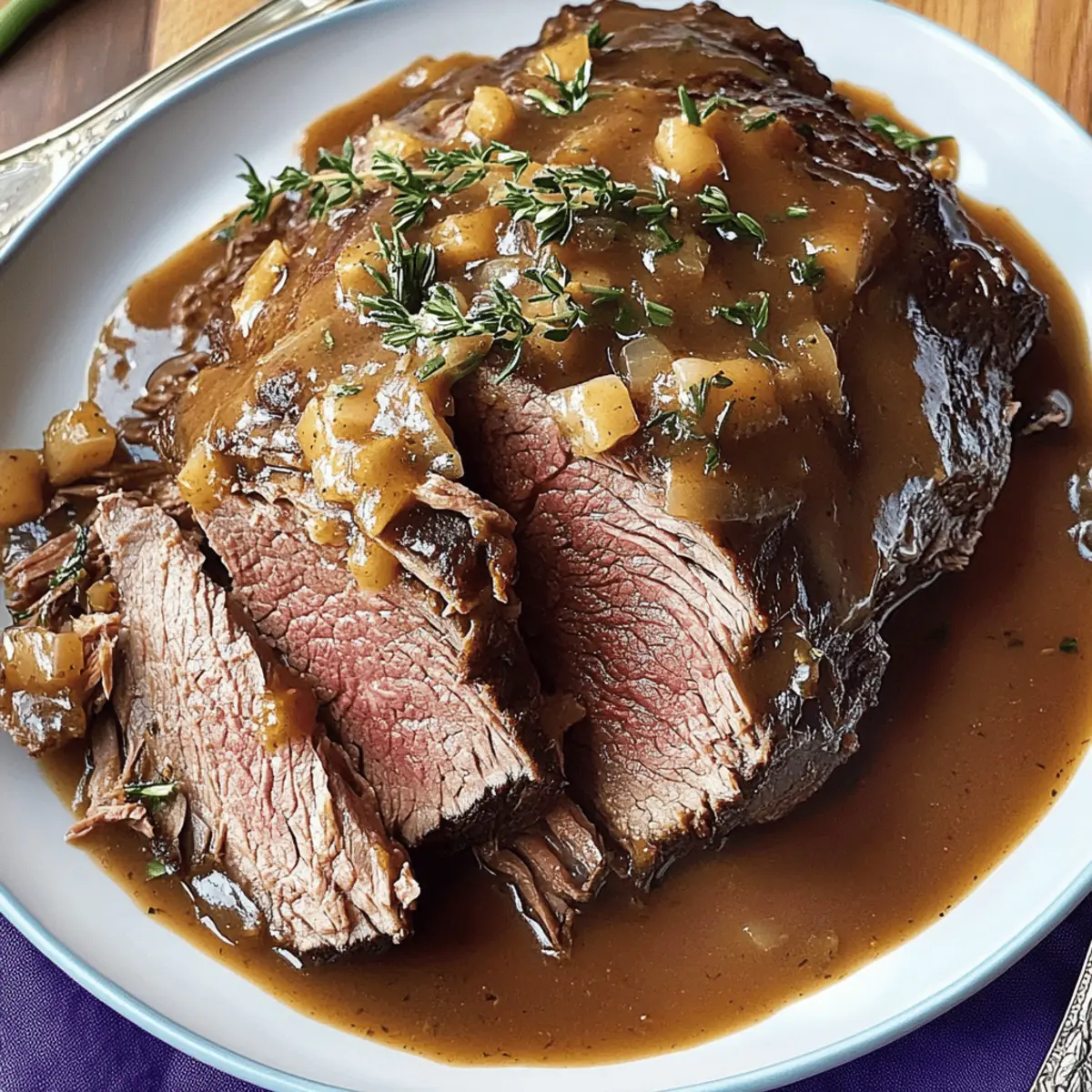 Der Ausgang: Köstlicher Sauerbraten für Zuhause