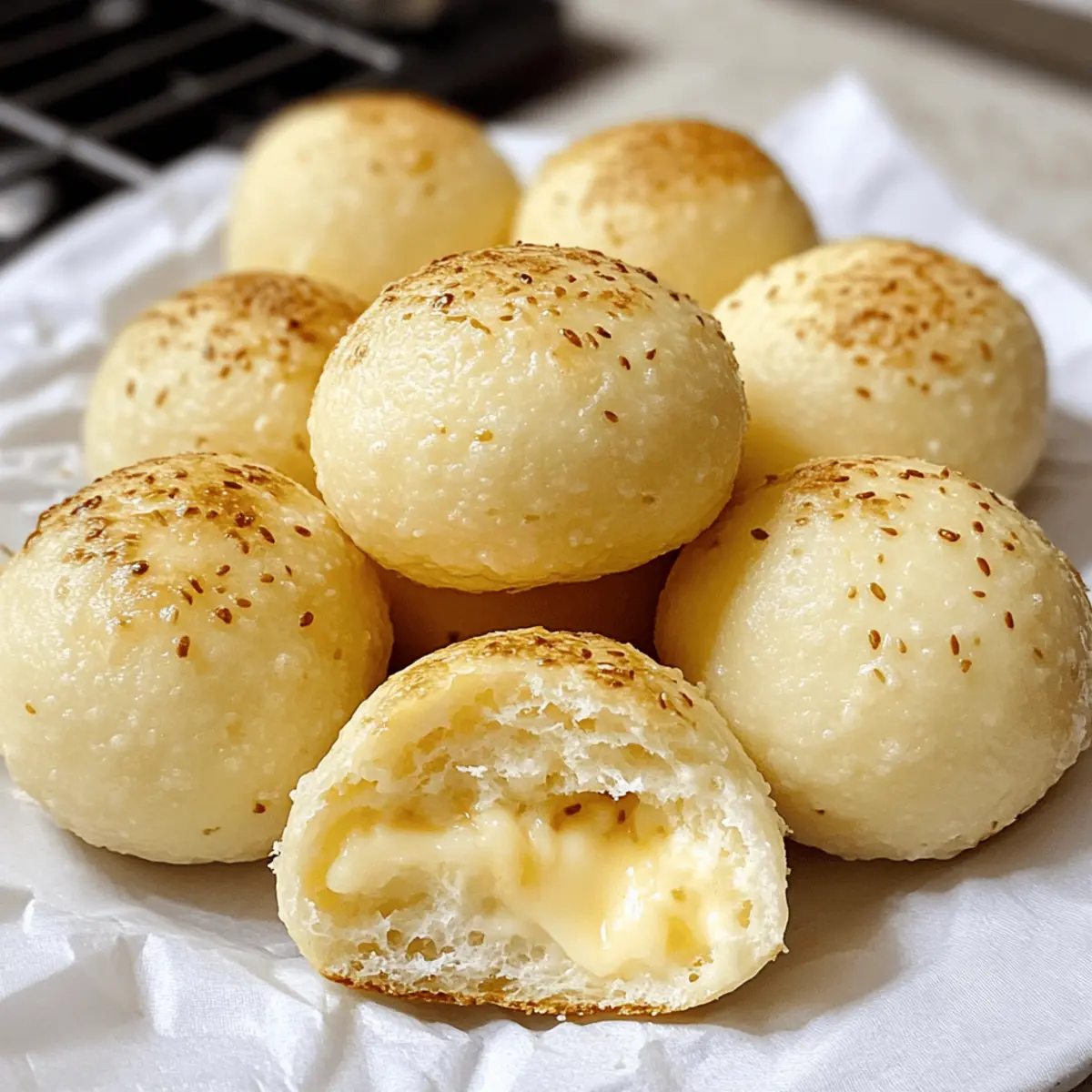 Käse-Koreanisches Mochi-Brot Rezept