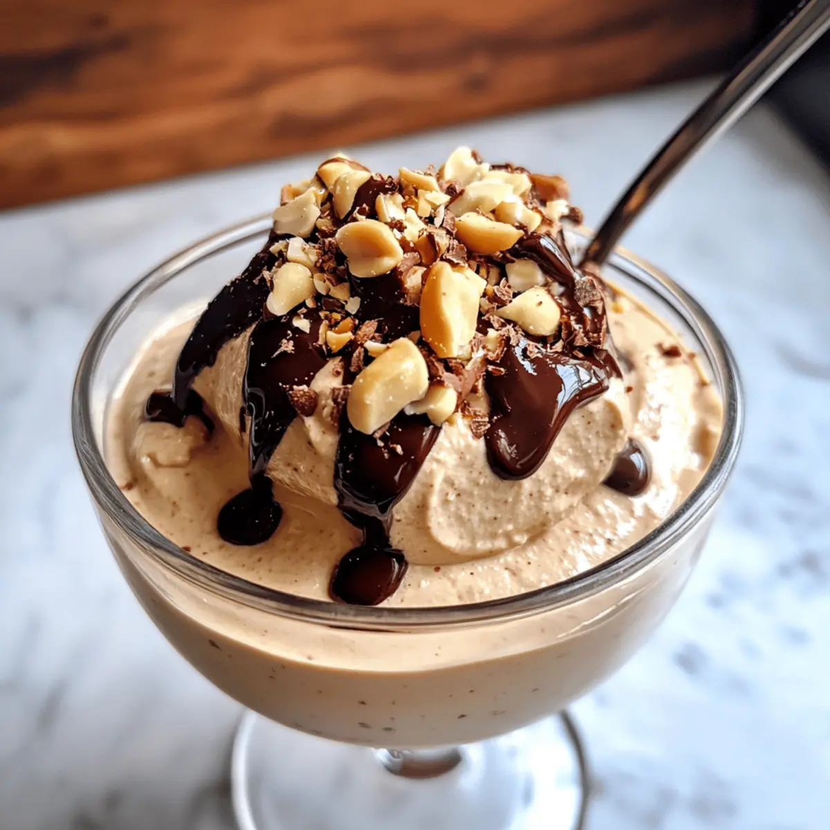 Creme aus Hüttenkäse und Erdnussbutter schnell gemacht