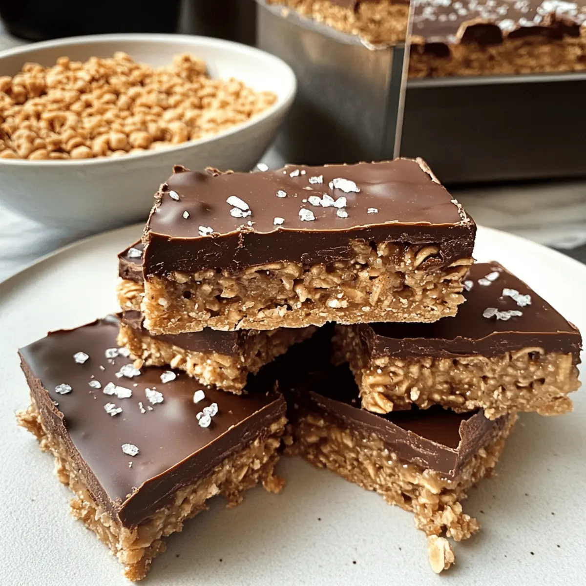 Schokoladen-High Protein Erdnussbutter Riegel