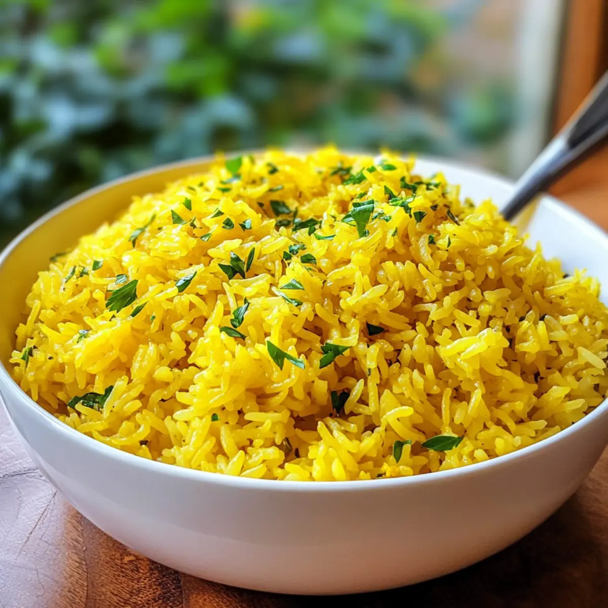 Knoblauch-Kurkuma-Reis im Nu zubereiten