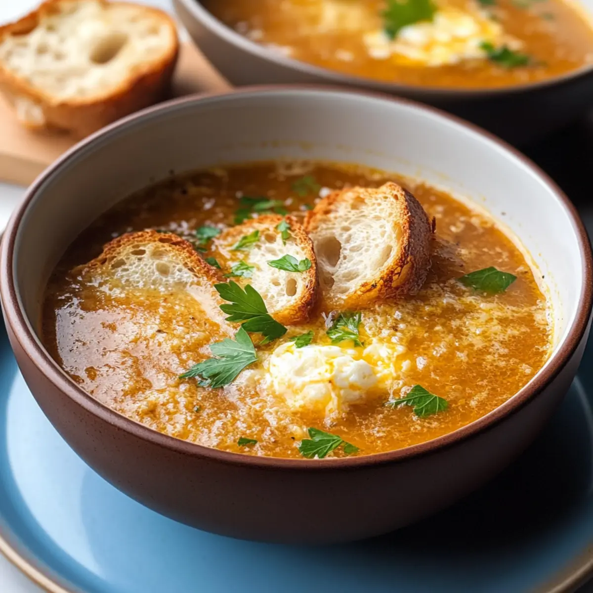 Spanische Knoblauch Suppe in 30 Minuten genießen