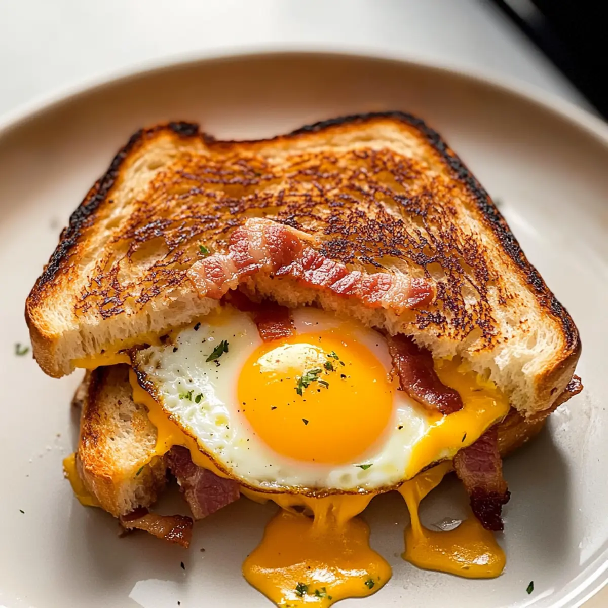 Der Ausstoß: Das perfekte Frühstücks-Sandwich