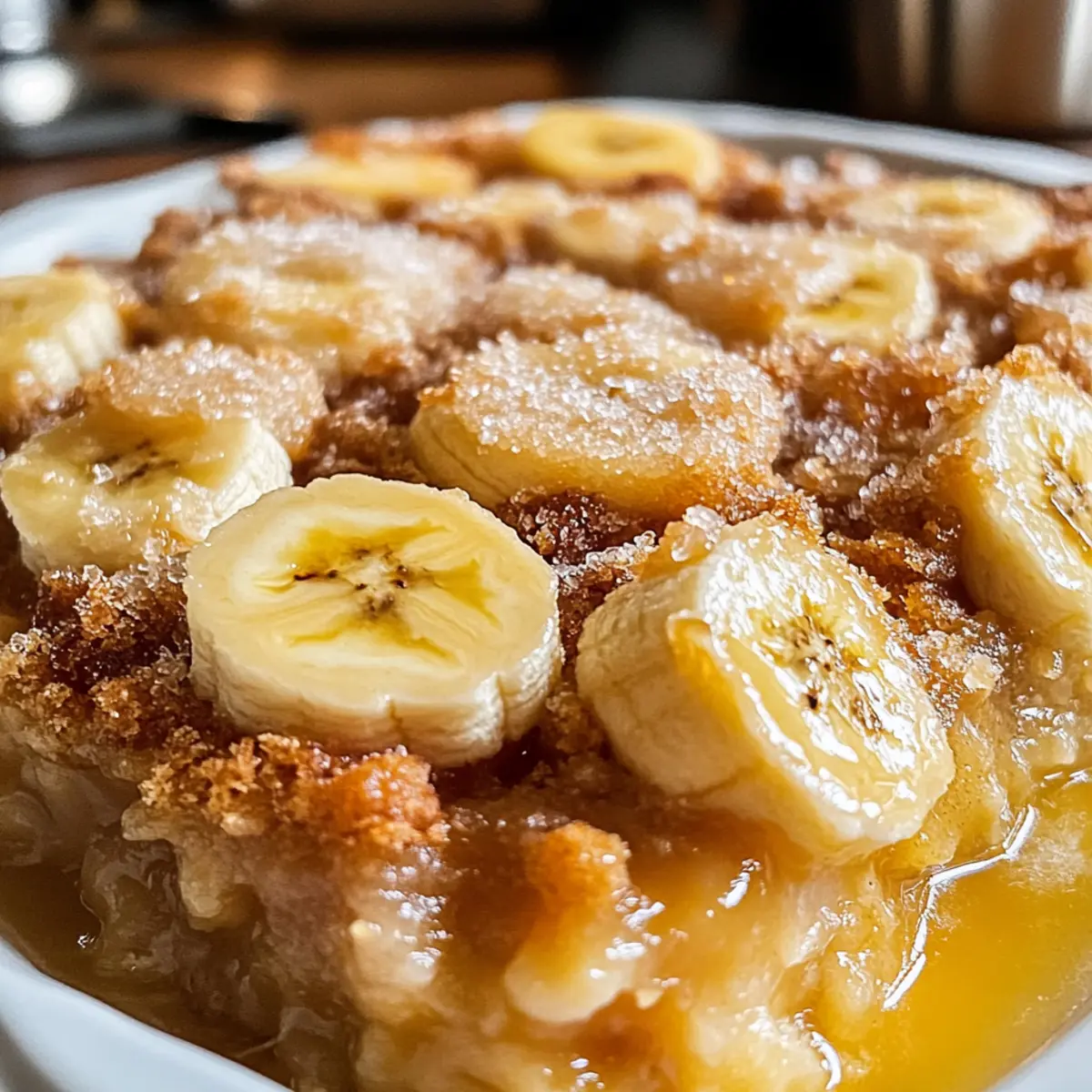 Bananenbrot-Cobbler für gemütliche Dessertstunden
