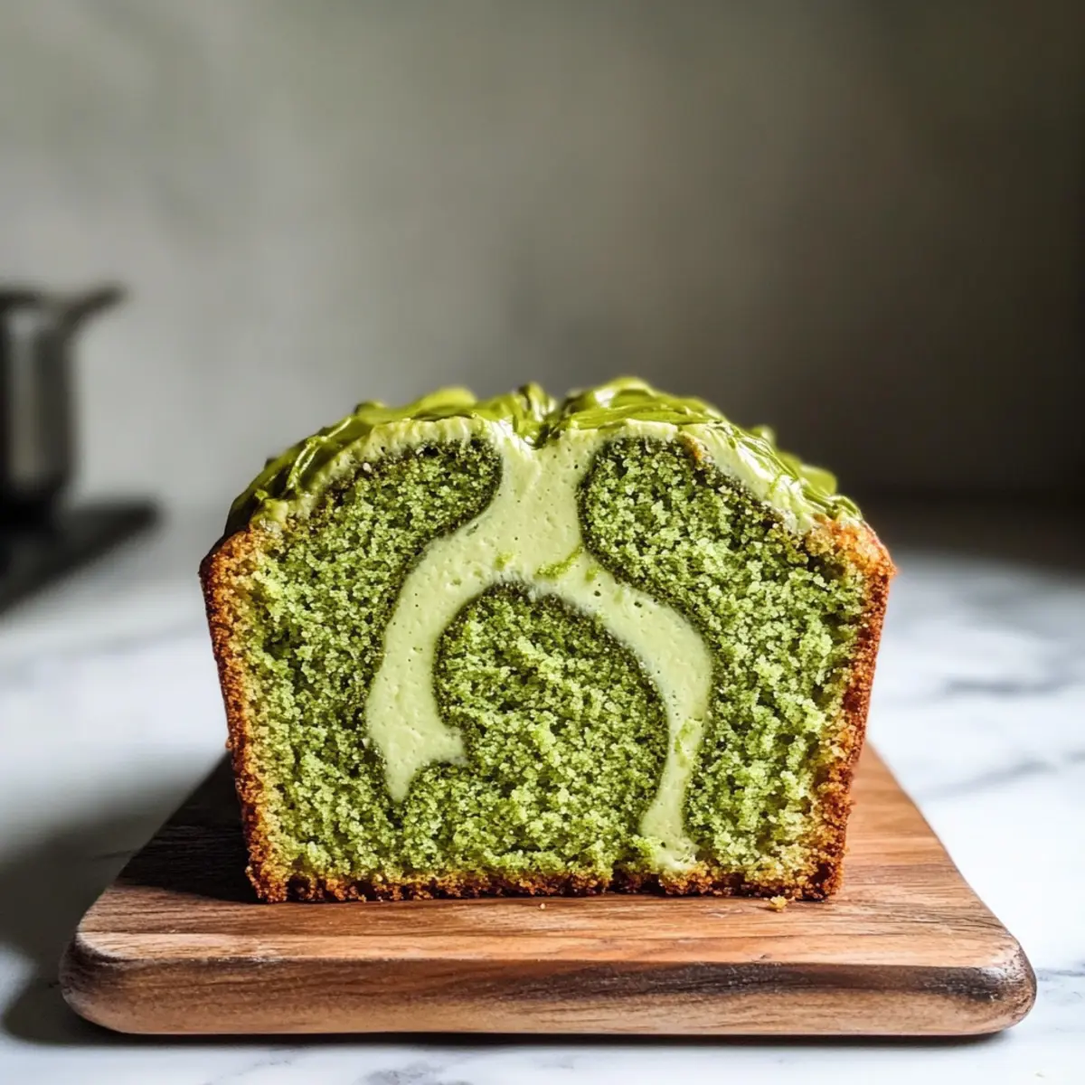 Saftiger Matcha-Pfundkuchen für besondere Anlässe